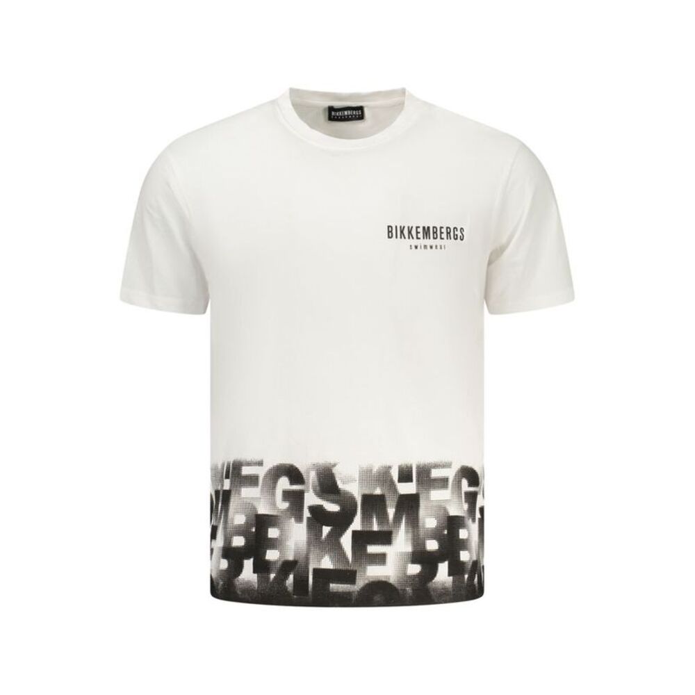Bikkembergs White Cotton Men's Men's T-Shirt